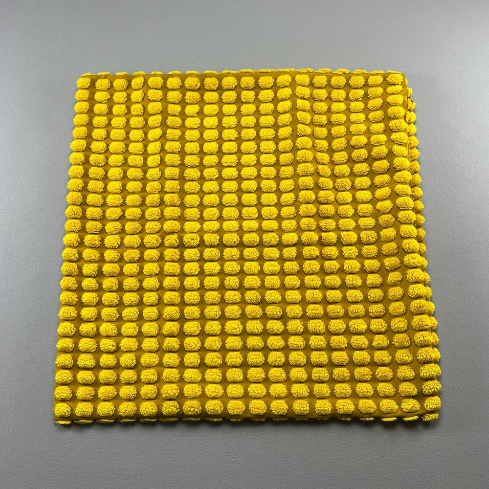 Ikea Svartpoppel Cushion Cover Yellow Zipper Closure Home Decoration (20"x 20")